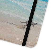 Load image into Gallery viewer, I Should Be So Lucky - PHONE CASE WALLET - by Kerry Sandhu Art
