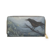 Load image into Gallery viewer, Pockets for cash, c/cards, coins, &amp; more. Stylish faux leather, lots of original artworks by Kerry Sandhu Art to choose from
