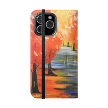 Load image into Gallery viewer, Autumn Leaves - PHONE CASE WALLET for Samsung &amp; iPhones - by Kerry Sandhu Art
