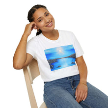 Load image into Gallery viewer, T-Shirt made from very soft materials, no side seams. Feels like bliss to wear! Many designs by Kerry Sandhu Art
