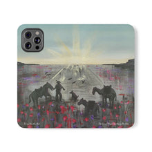 Load image into Gallery viewer, The Band Played Waltzing Matilda -PHONE CASE WALLET- by Kerry Sandhu Art
