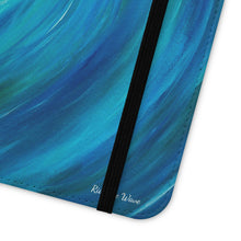 Load image into Gallery viewer, Ride the Wave - PHONE CASE WALLET - by Kerry Sandhu Art
