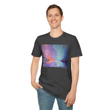 Load image into Gallery viewer, T-Shirt made from very soft materials, no side seams. Feels like bliss to wear! Many designs by Kerry Sandhu Art
