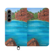 Load image into Gallery viewer, Kimberley Calling - PHONE CASE WALLET - by Kerry Sandhu Art
