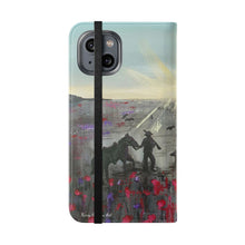 Load image into Gallery viewer, The Band Played Waltzing Matilda -PHONE CASE WALLET- by Kerry Sandhu Art

