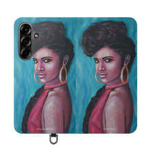Load image into Gallery viewer, Girl On Fire - PHONE CASE WALLET - by Kerry Sandhu Art
