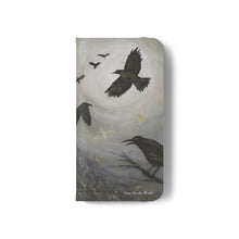 Load image into Gallery viewer, Come Join the Murder - PHONE CASE WALLET - by Kerry Sandhu Art

