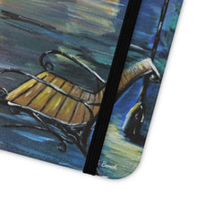 Load image into Gallery viewer, Park Bench - PHONE CASE WALLET for Samsung &amp; iPhones - by Kerry Sandhu Art
