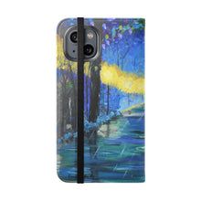 Load image into Gallery viewer, Colours of the Rain - PHONE CASE WALLET - by Kerry Sandhu Art
