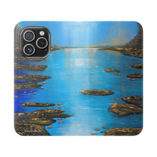 Load image into Gallery viewer, Moon River - PHONE CASE WALLET for Samsung &amp; iPhones - by Kerry Sandhu Art
