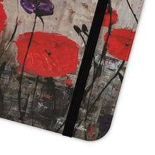 Load image into Gallery viewer, For The Fallen - PHONE CASE WALLET - by Kerry Sandhu Art
