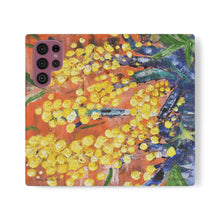 Load image into Gallery viewer, Rustic Wattle - PHONE CASE WALLET for Samsung &amp; iPhones - by Kerry Sandhu Art
