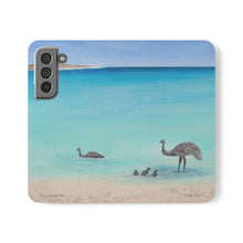 Load image into Gallery viewer, Surfin&#39; Bird - PHONE CASE WALLET for Samsung &amp; iPhones - by Kerry Sandhu Art
