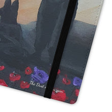 Load image into Gallery viewer, The Dust of Uruzgan (with Poppies) - PHONE CASE WALLET - by Kerry Sandhu Art
