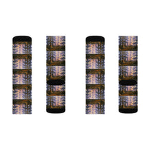 Load image into Gallery viewer, Step out in style with these funky socks! 3 sizes. Ribbed tube, cushioned bottoms, sublimated print by Kerry Sandhu Art
