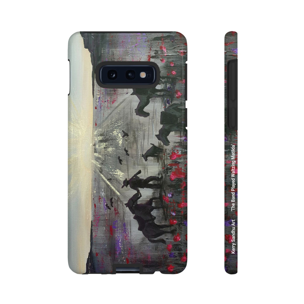 The Band Played Waltzing Matilda -TOUGH PHONE CASES -by Kerry Sandhu Art