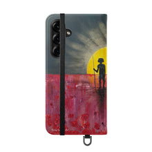 Load image into Gallery viewer, Freedom Called - PHONE CASE WALLET - by Kerry Sandhu Art
