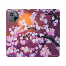 Load image into Gallery viewer, Cherry Blossom - PHONE CASE WALLET - by Kerry Sandhu Art
