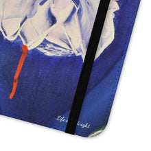 Load image into Gallery viewer, Life&#39;s Midnight - PHONE CASE WALLET - by Kerry Sandhu Art
