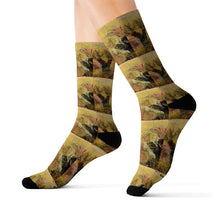 Load image into Gallery viewer, Rustic Grass Tree - UNISEX SOCKS - Designed from Original Artwork
