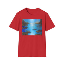 Load image into Gallery viewer, T-Shirt made from very soft materials, no side seams. Feels like bliss to wear! Many designs by Kerry Sandhu Art
