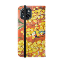 Load image into Gallery viewer, Rustic Wattle - PHONE CASE WALLET for Samsung &amp; iPhones - by Kerry Sandhu Art
