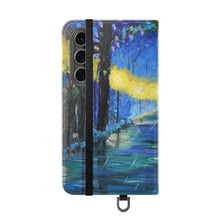 Load image into Gallery viewer, Colours of the Rain - PHONE CASE WALLET - by Kerry Sandhu Art

