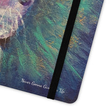 Load image into Gallery viewer, Never Gonna Give You Up - PHONE CASE WALLET - by Kerry Sandhu Art
