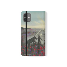 Load image into Gallery viewer, The Band Played Waltzing Matilda -PHONE CASE WALLET- by Kerry Sandhu Art
