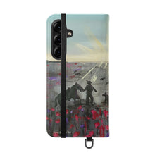 Load image into Gallery viewer, The Band Played Waltzing Matilda -PHONE CASE WALLET- by Kerry Sandhu Art
