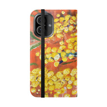 Load image into Gallery viewer, Rustic Wattle - PHONE CASE WALLET for Samsung &amp; iPhones - by Kerry Sandhu Art

