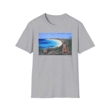 Load image into Gallery viewer, T-Shirt made from very soft materials, no side seams. Feels like bliss to wear! Many designs by Kerry Sandhu Art
