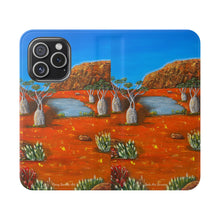 Load image into Gallery viewer, Beds Are Burning - PHONE CASE WALLET - by Kerry Sandhu Art
