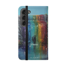 Load image into Gallery viewer, Return to Innocence - PHONE CASE WALLET - by Kerry Sandhu Art
