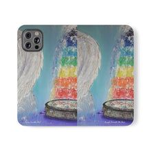 Load image into Gallery viewer, Angels Brought Me Here - PHONE CASE WALLET - by Kerry Sandhu Art
