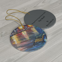 Load image into Gallery viewer, Park Bench - CERAMIC ORNAMENT - Designed from Original Artwork
