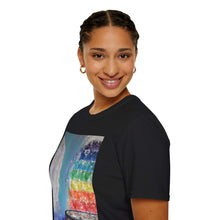 Load image into Gallery viewer, T-Shirt made from very soft materials, no side seams. Feels like bliss to wear! Many designs by Kerry Sandhu Art
