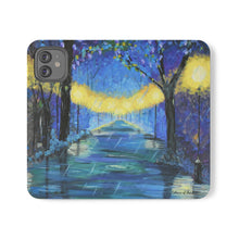 Load image into Gallery viewer, Colours of the Rain - PHONE CASE WALLET - by Kerry Sandhu Art
