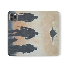 Load image into Gallery viewer, The Dust of Uruzgan (with Jet) - PHONE CASE WALLET for Samsung &amp; iPhones - Designed from original Anzac Day artwork
