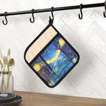 Load image into Gallery viewer, Pot Holder/Oven Mitts 100% Polyester &amp; Heat resistant. Many designs to choose from, All are original Kerry Sandhu Art.
