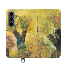 Load image into Gallery viewer, Rustic Grass Tree - PHONE CASE WALLET - by Kerry Sandhu Art
