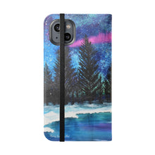 Load image into Gallery viewer, Aurora - PHONE CASE WALLET for Samsung &amp; iPhones - by Kerry Sandhu Art
