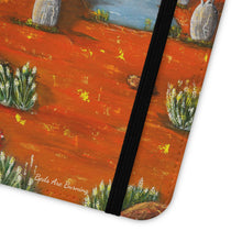 Load image into Gallery viewer, Beds Are Burning - PHONE CASE WALLET - by Kerry Sandhu Art
