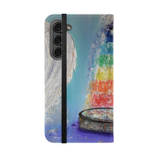 Load image into Gallery viewer, Angels Brought Me Here - PHONE CASE WALLET - by Kerry Sandhu Art
