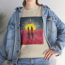 Load image into Gallery viewer, Freedom Called - Unisex HEAVY COTTON TEE - by Kerry Sandhu Art
