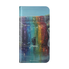 Load image into Gallery viewer, Return to Innocence - PHONE CASE WALLET - by Kerry Sandhu Art
