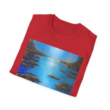 Load image into Gallery viewer, T-Shirt made from very soft materials, no side seams. Feels like bliss to wear! Many designs by Kerry Sandhu Art
