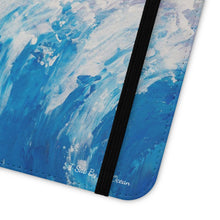 Load image into Gallery viewer, I Sat By the Ocean - PHONE CASE WALLET - by Kerry Sandhu Art
