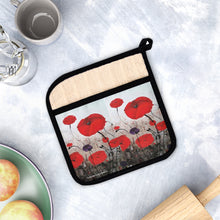 Load image into Gallery viewer, Pot Holder/Oven Mitts 100% Polyester &amp; Heat resistant. Many designs to choose from, All are original Kerry Sandhu Art.
