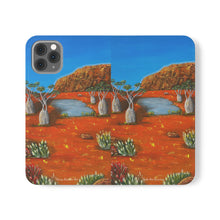 Load image into Gallery viewer, Beds Are Burning - PHONE CASE WALLET - by Kerry Sandhu Art
